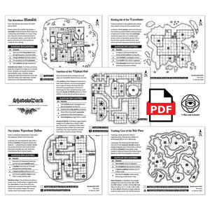 Five Mini-Adventures, PDF (Shadowdark)