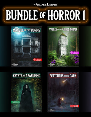 Bundle of Horror 1: Four One Shots Levels 1-4 (5E - PDF)