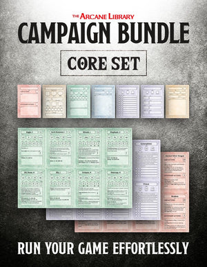 Campaign Bundle: Combat Cards Core Set (5E)
