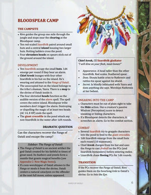 Fangs of Oatali, 6th-Level Adventure (5E - PDF)