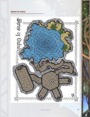 Fangs of Oatali, 6th-Level Adventure (5E - PDF)