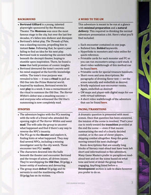 8th level horror one shot, cosmic horror D&D adventure, best 8th level adventure