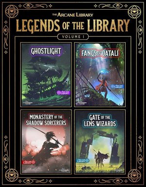 Legends of the Library, Vol. 1: Four Adventures (5E - PDF)