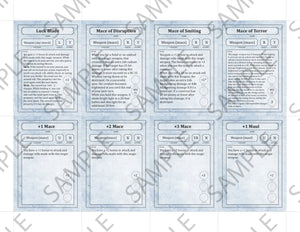 Item Cards Expansion Pack: 495 Pre-Filled Magic Items (5E - PDF)
