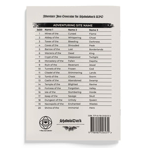 Shadowdark RPG Quickstart Set (Print + PDF)