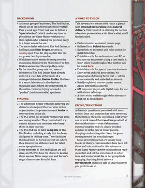 5th level horror one shot, arctic D&D adventure, best 5th level adventure