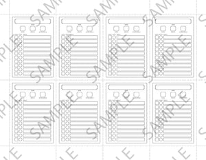 Fillable Spellcaster Cards (5E - PDF)