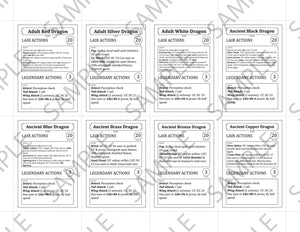 Monster Bundle: 357 Pre-Filled Monster Cards (5E - PDF)