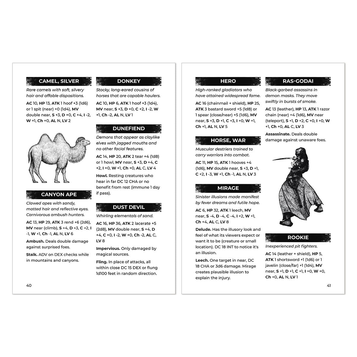 Cursed Scroll Zine, Vol. 2: Red Sands, PDF (Shadowdark RPG)