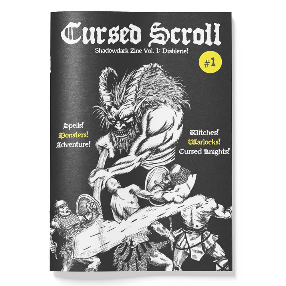 Cover of Cursed Scroll 1: The Hideous Halls of Mugdulblub