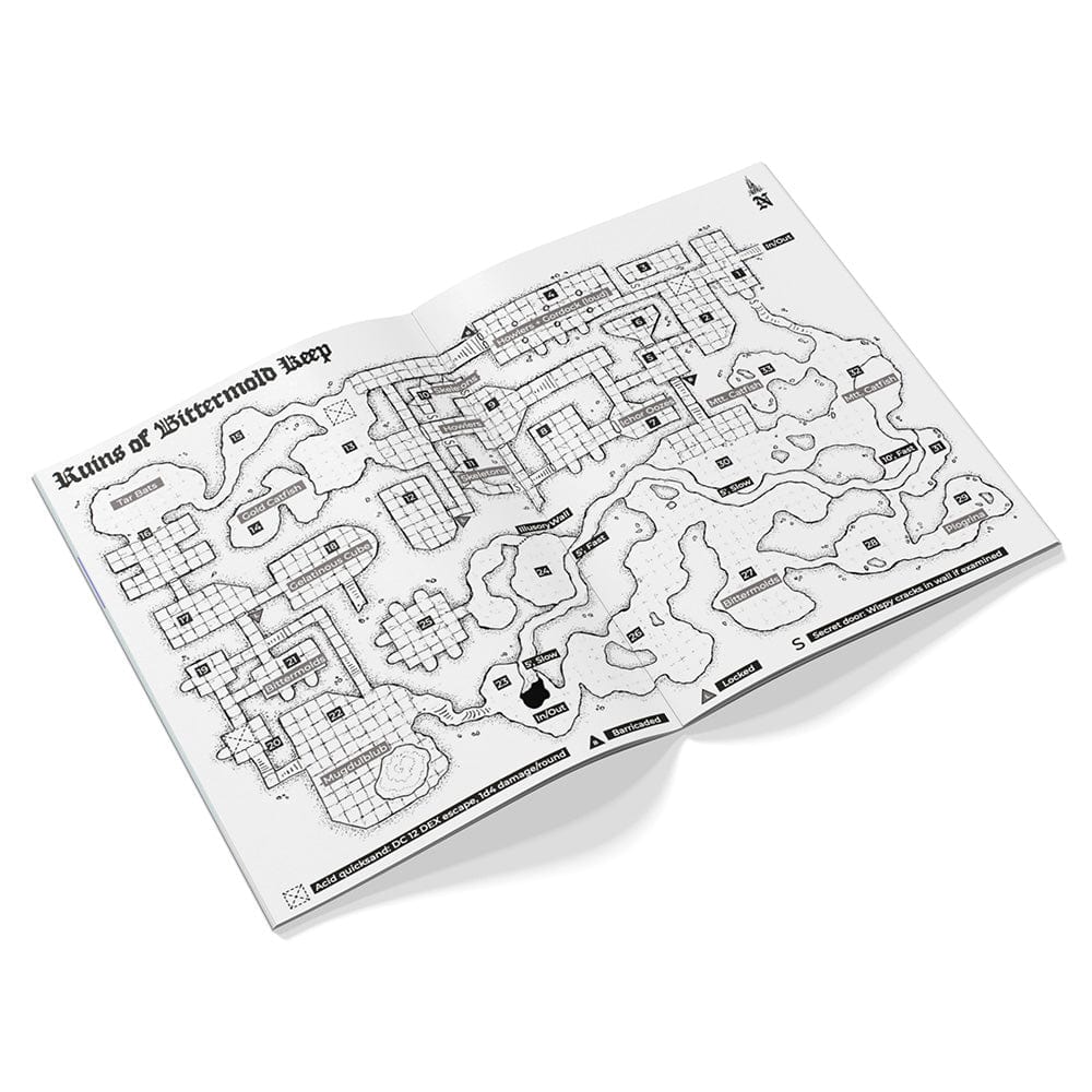 Cursed Scroll Zine, Vol. 1: Diablerie! Print + PDF (Shadowdark RPG)