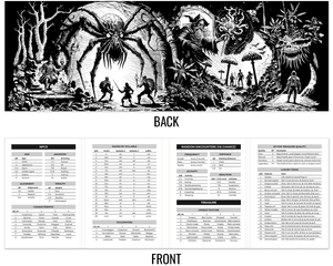 Game Master Screen, Print + PDF (Shadowdark)