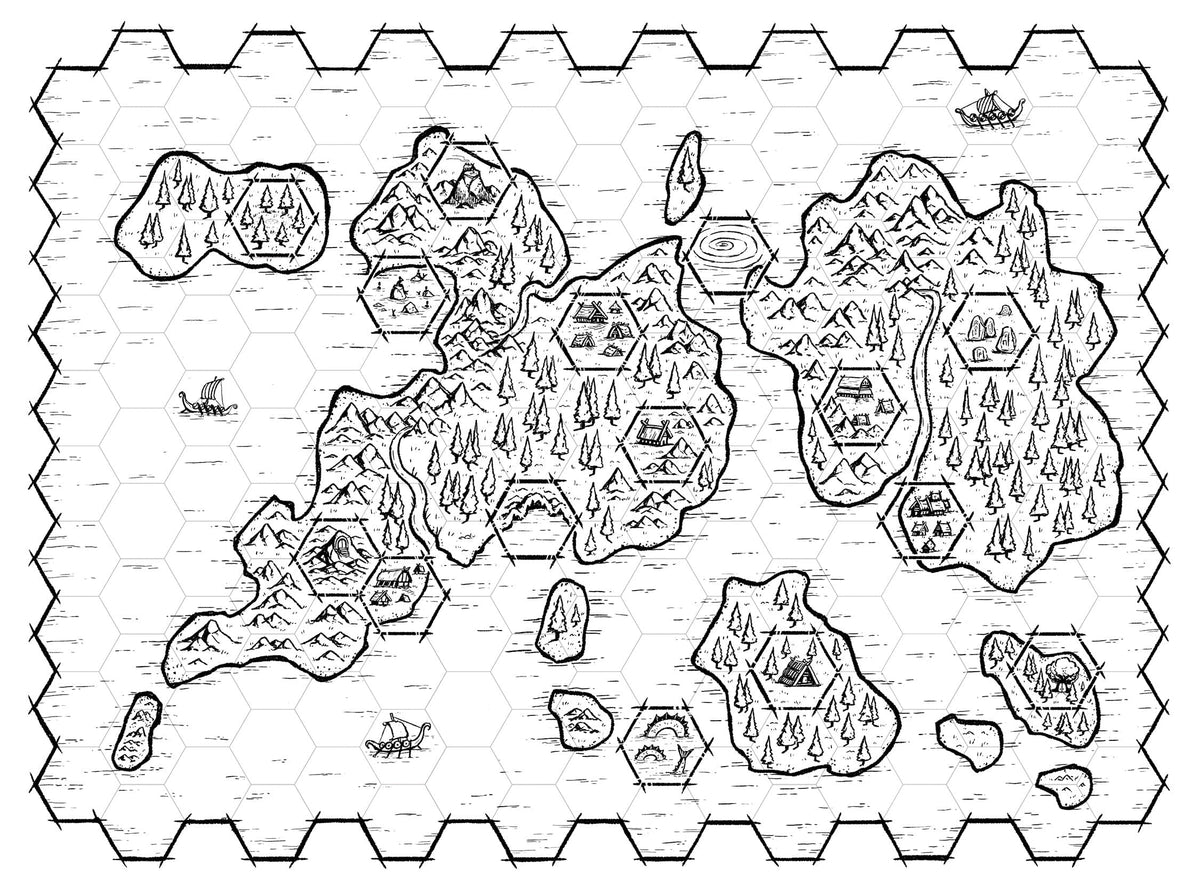 Cursed Scroll Zine, Vol. 3: Midnight Sun, Print + PDF (Shadowdark RPG)