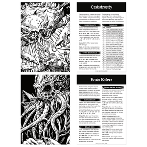 Monster Cards - 4 (Shadowdark RPG - Print)