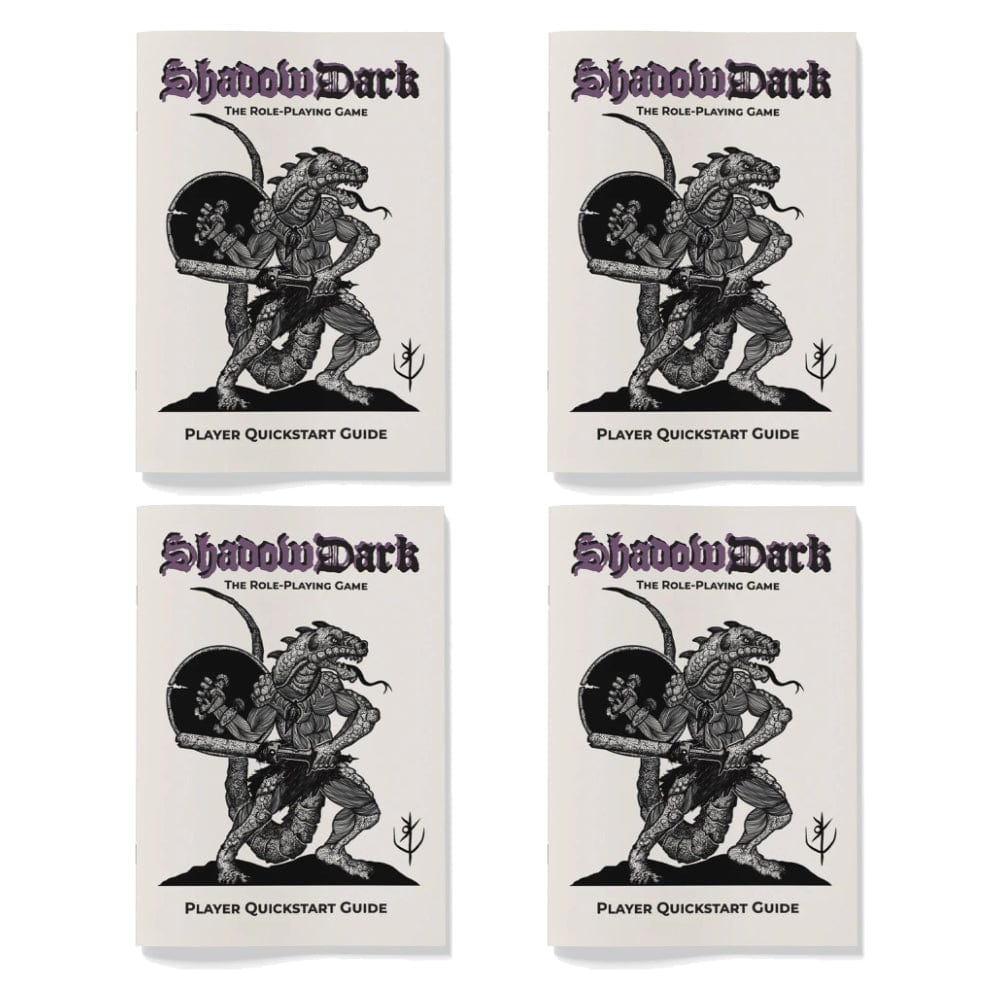Shadowdark RPG Player Quickstart Zine (4-Pack | Print + PDF)
