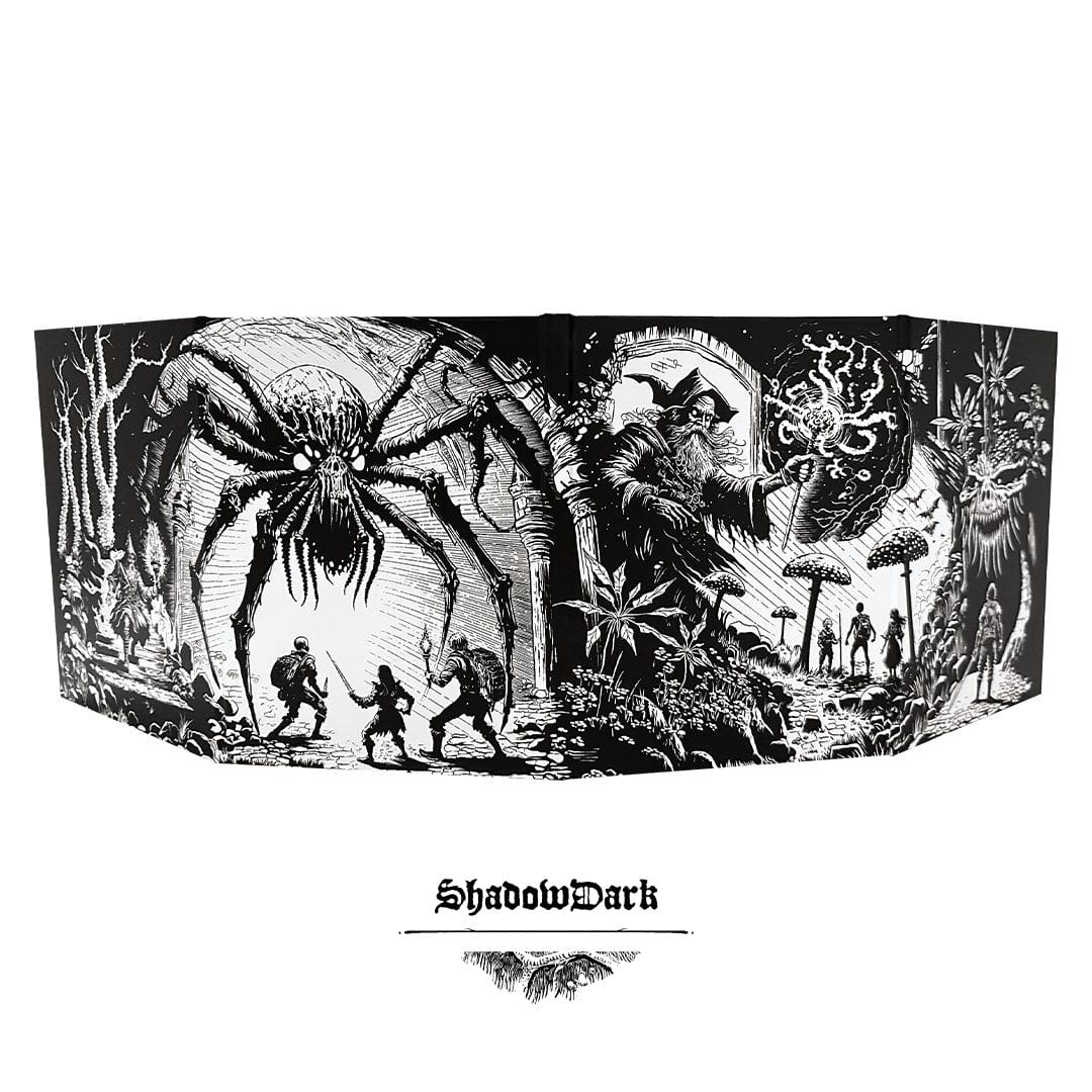 Game Master Screen, Print + PDF (Shadowdark)