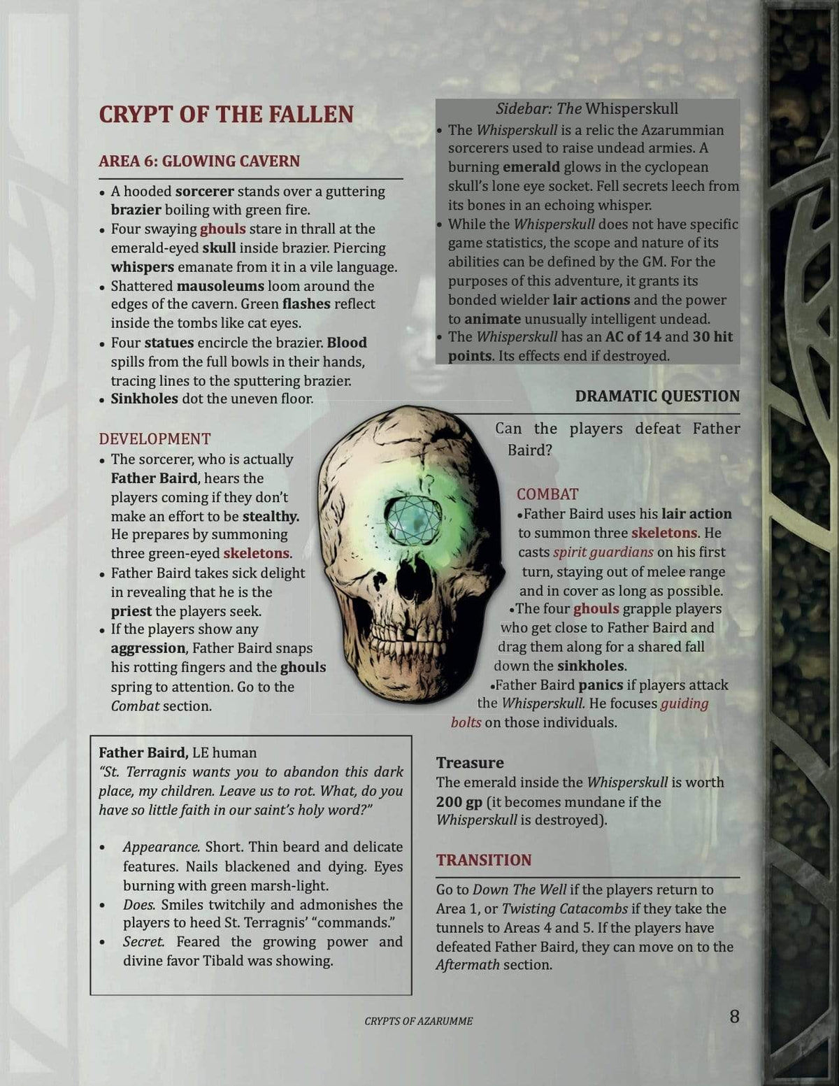 3rd level horror one shot, grimdark gothic D&amp;D adventure, best 3rd level adventure