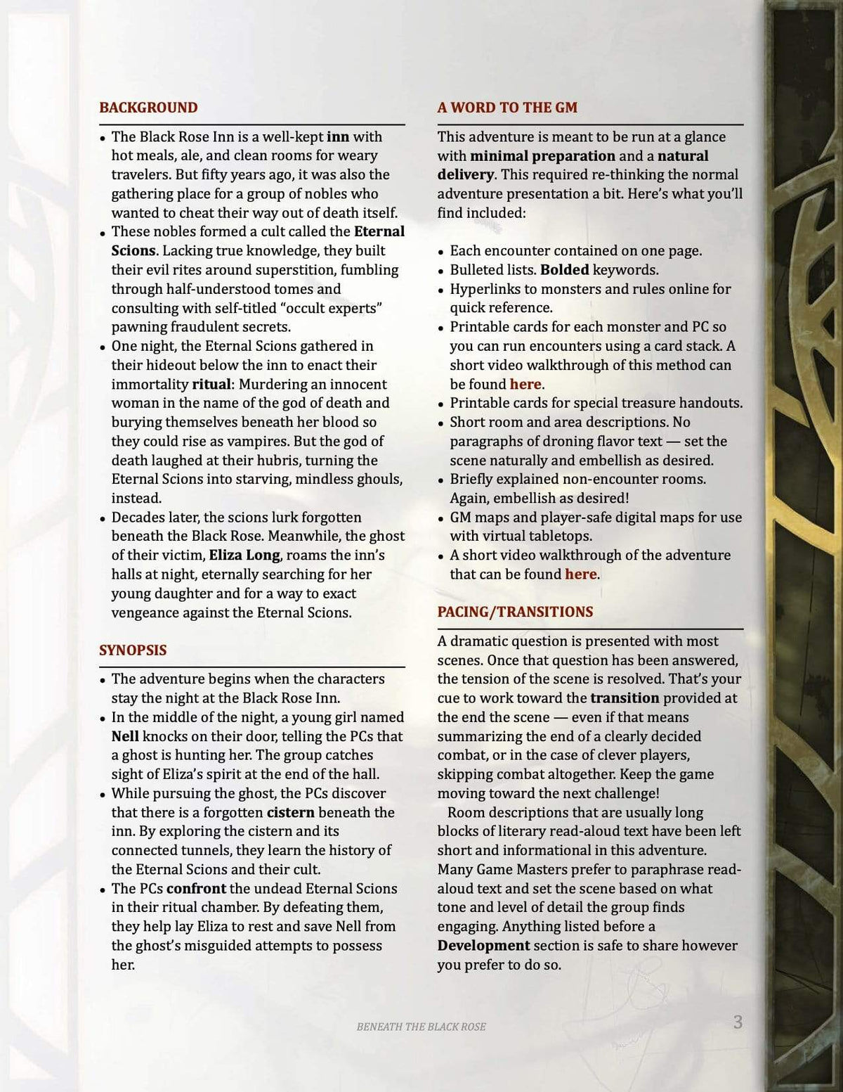 6th level horror one shot, ghost D&amp;D adventure, best 6th level adventure