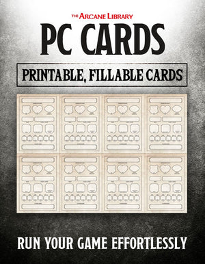Fillable PC Cards (5E)