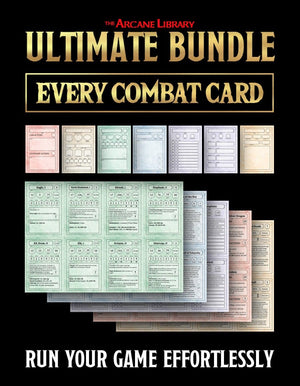Ultimate Bundle: Combat Cards Full Set (5E)