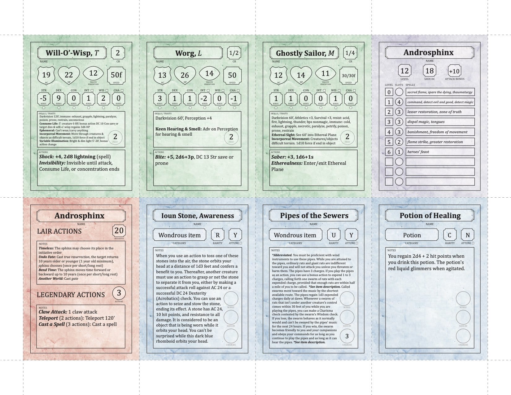 Ghostlight, 1st-Level Adventure (5E) - The Arcane Library