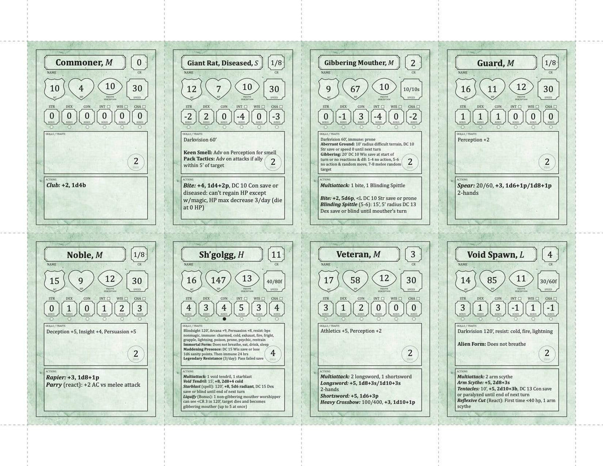 8th level horror one shot, cosmic horror D&amp;D adventure, best 8th level adventure