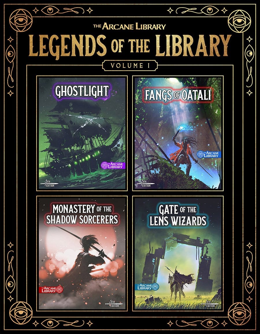 Legends of the Library, Vol. 1: Four Adventures (5E - PDF)