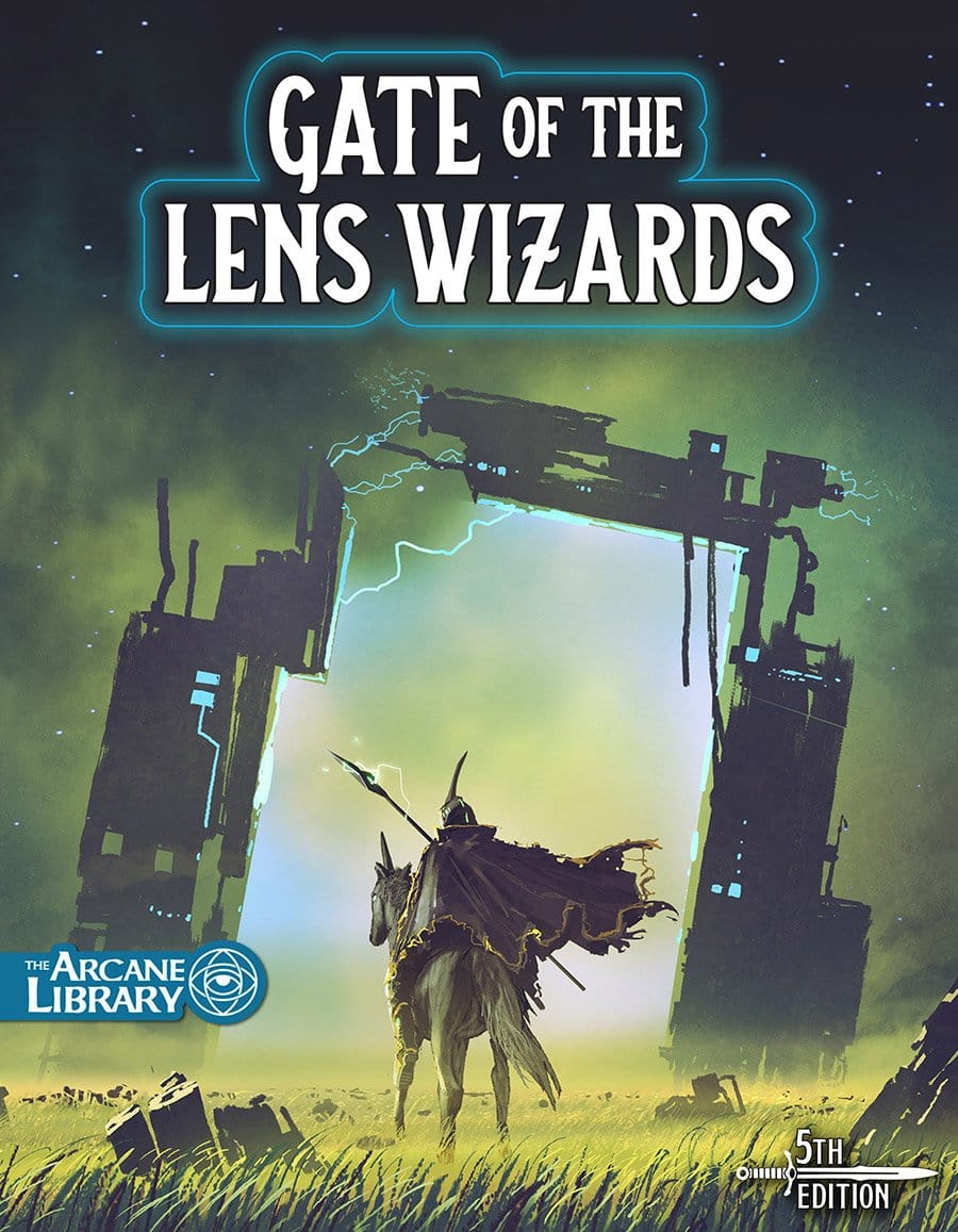 Gate of the Lens Wizards, 15th-Level Adventure (5E - PDF)