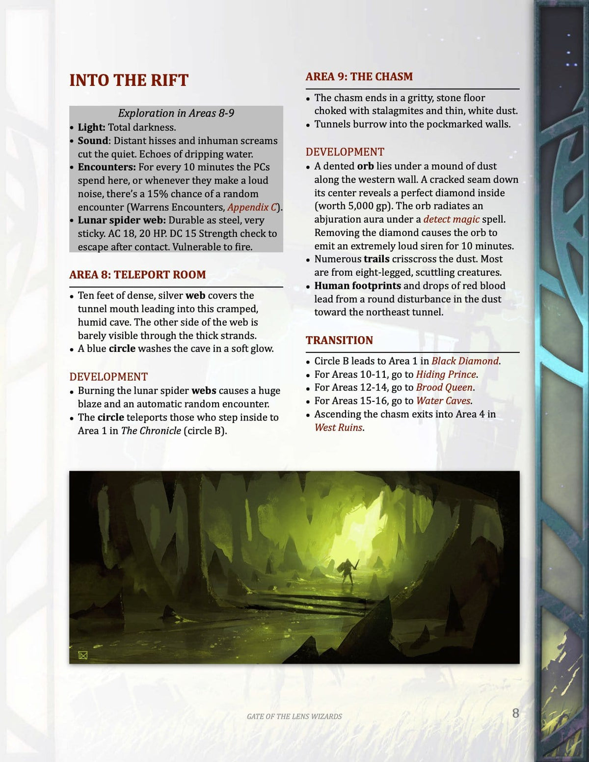 Gate of the Lens Wizards, 15th-Level Adventure (5E - PDF)