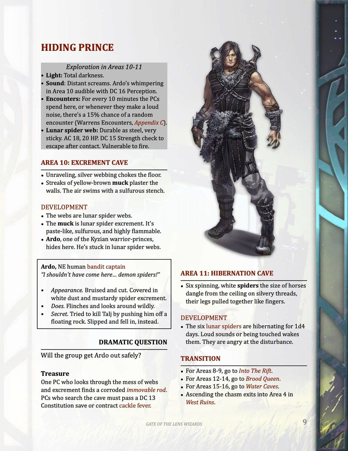 Gate of the Lens Wizards, 15th-Level Adventure (5E - PDF)