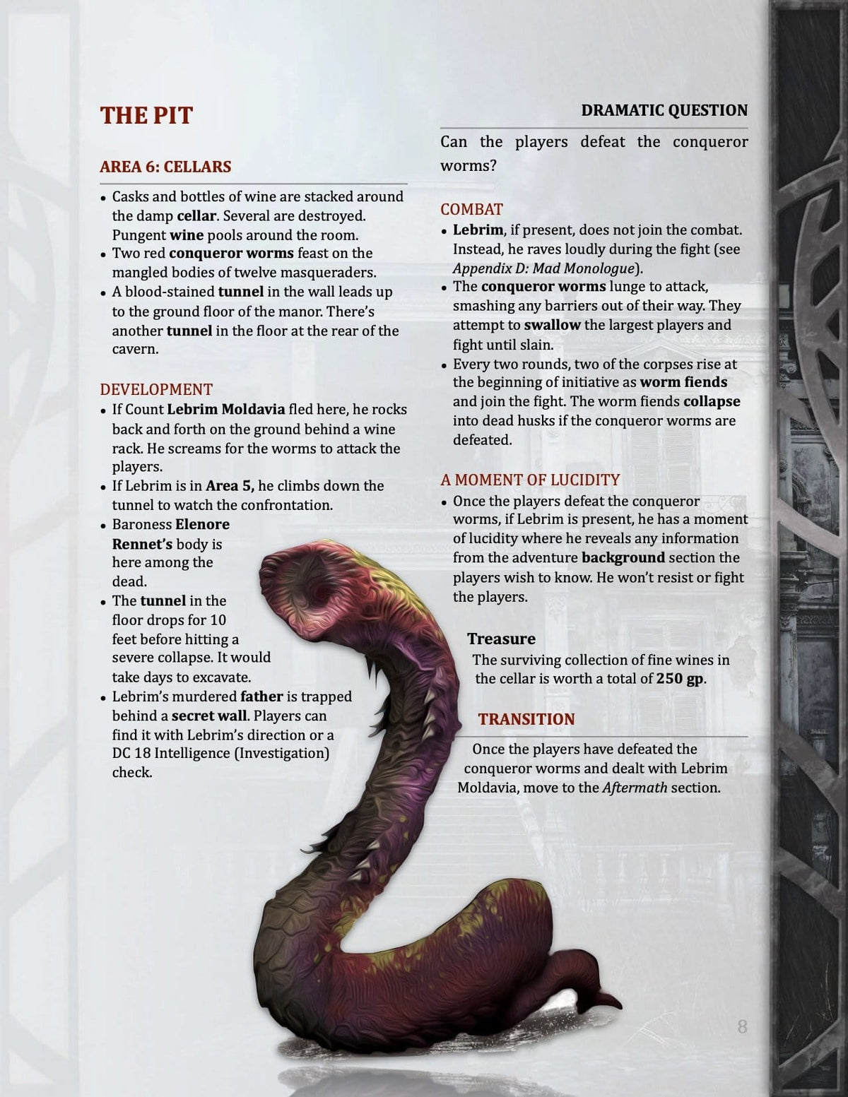 Bundle of Horror 1 + 2: Eight One-Shots Levels 1-8 (5E - PDF)