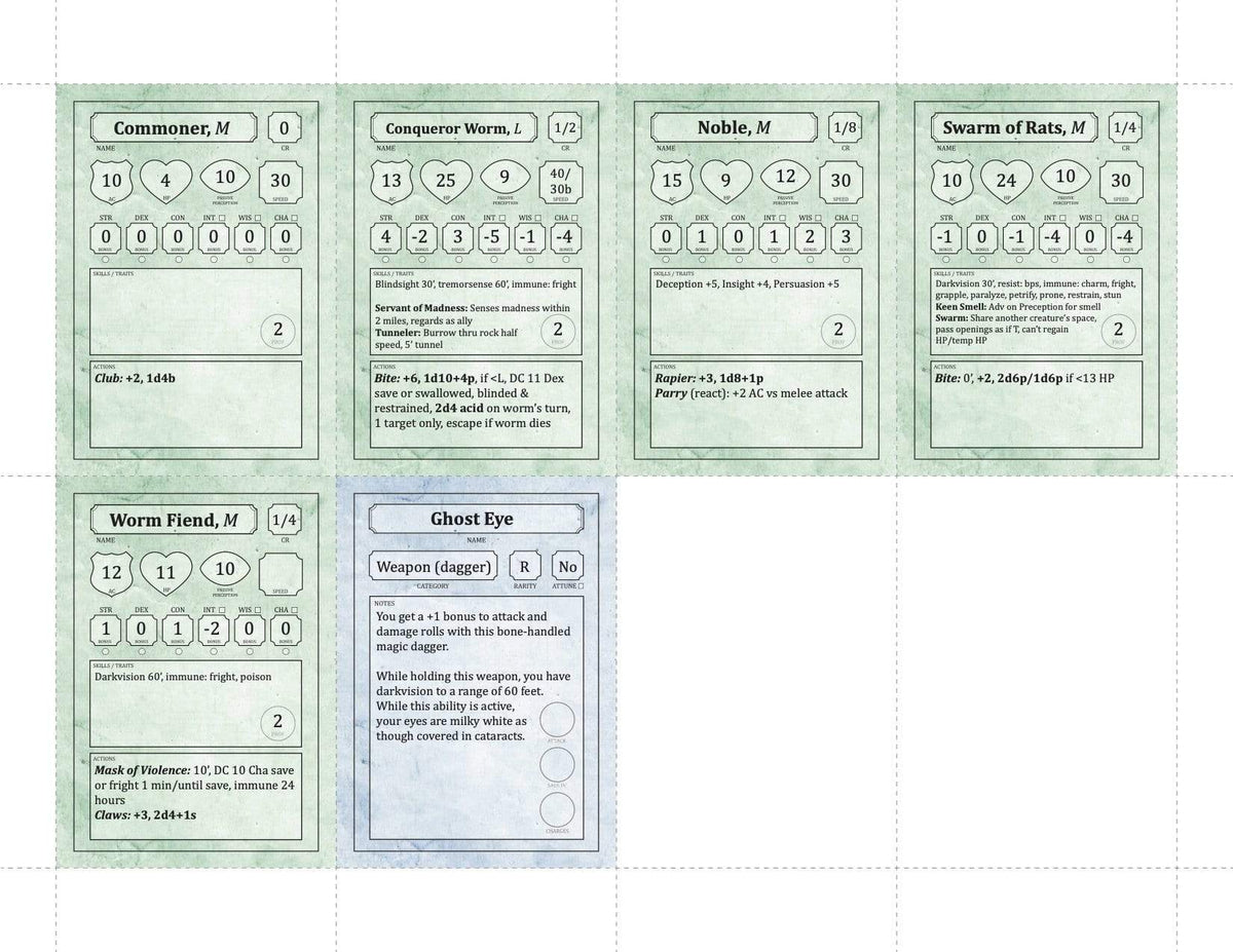 1st level horror one shot, Poe Victorian D&amp;D adventure, best 1st level adventure