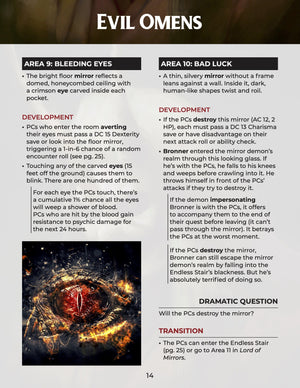 Demons and Devils: Two Diabolical Adventures, Levels 5 & 6! (5E - PDF)