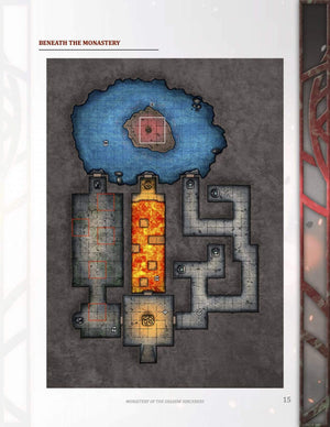 Monastery of the Shadow Sorcerers, 8th-Level Adventure (5E - PDF)