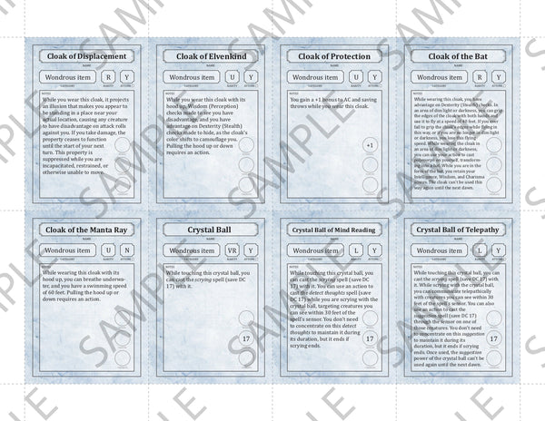 Ultimate Bundle: Combat Cards Full Set (5E - PDF) - The Arcane Library