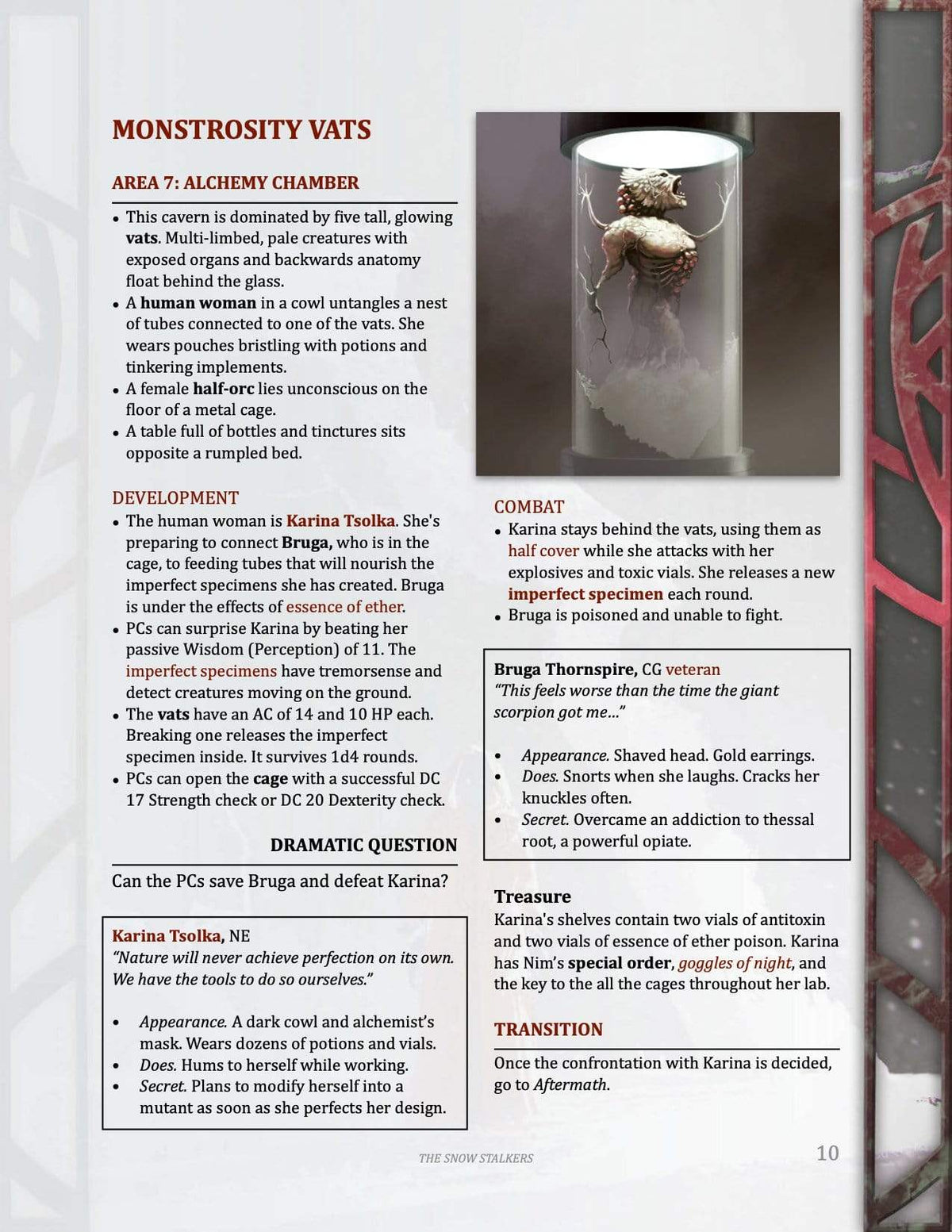 5th level horror one shot, arctic D&amp;D adventure, best 5th level adventure