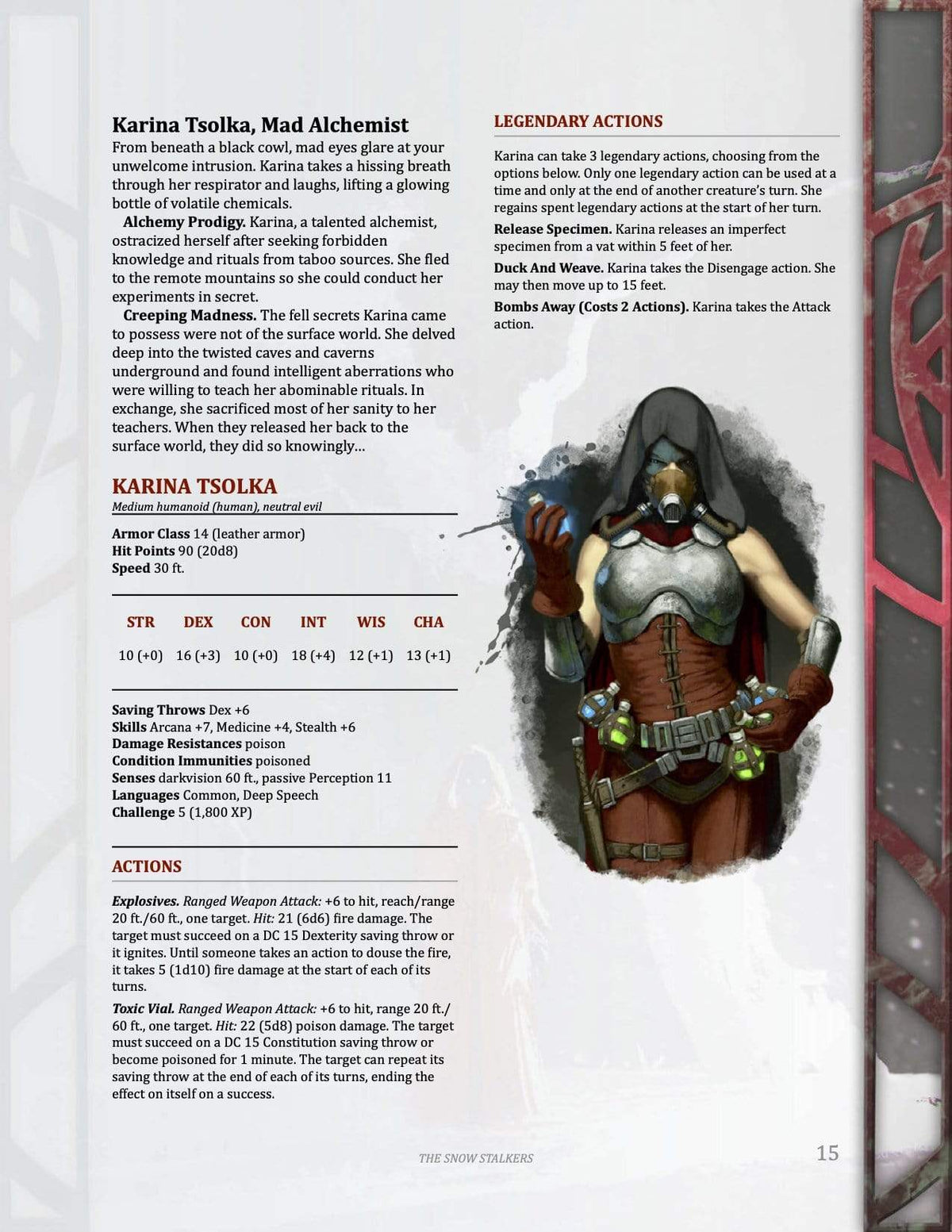 5th level horror one shot, arctic D&amp;D adventure, best 5th level adventure