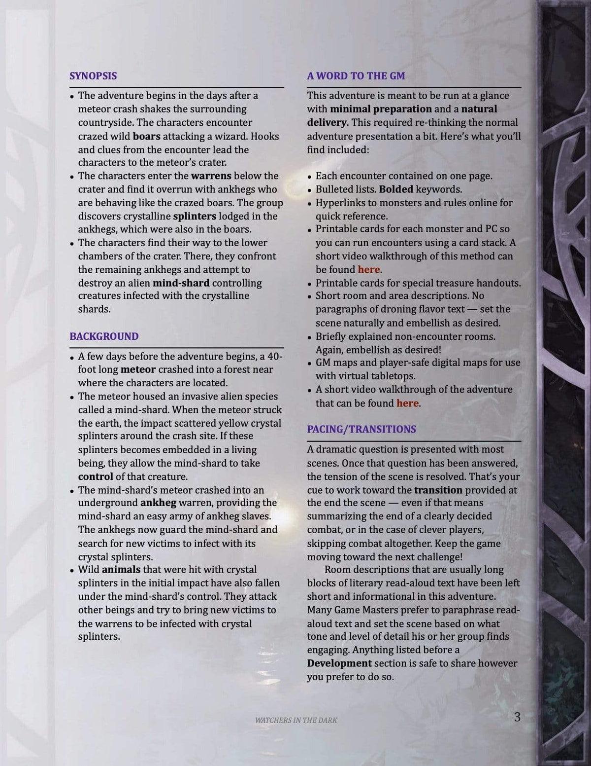 4th level horror one shot, cosmic horror alien D&amp;D adventure, best 4th level adventure