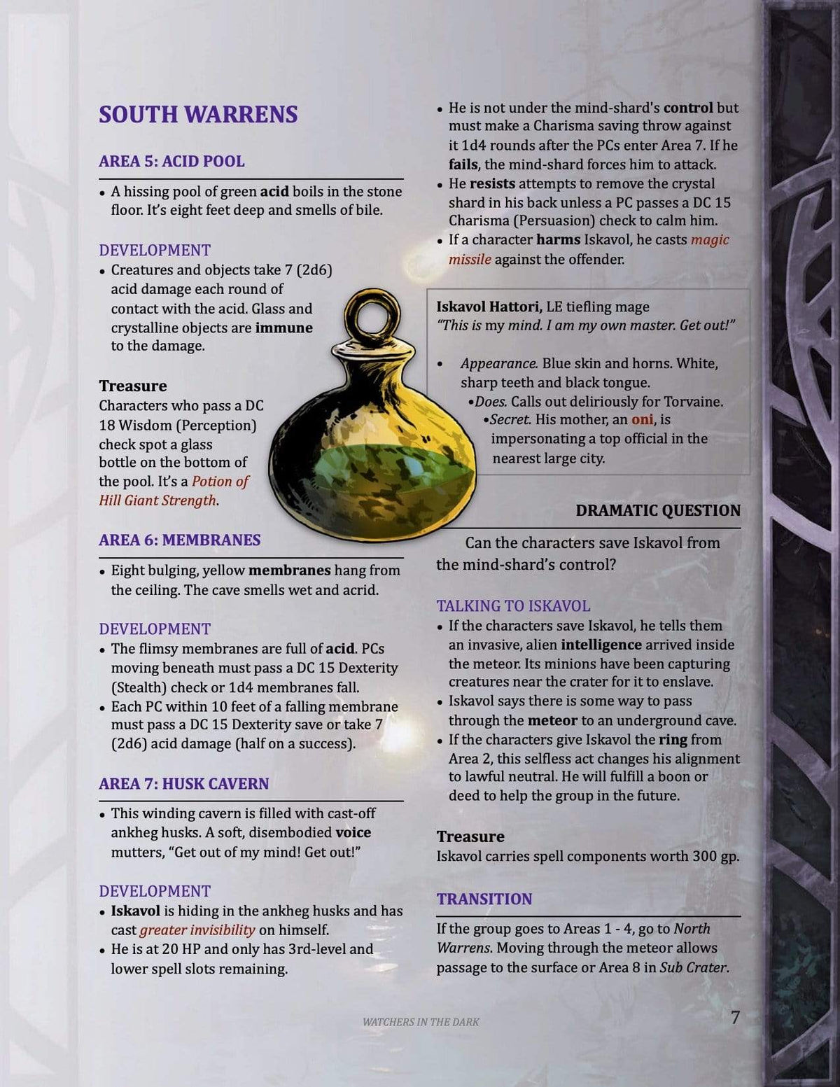 4th level horror one shot, cosmic horror alien D&amp;D adventure, best 4th level adventure