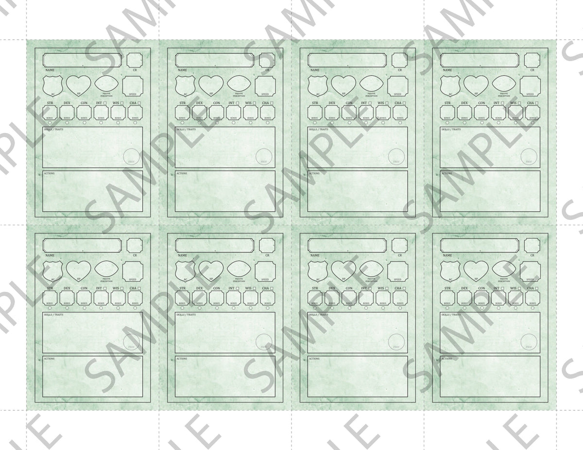 Campaign Bundle: Combat Cards Core Set (5E - PDF)